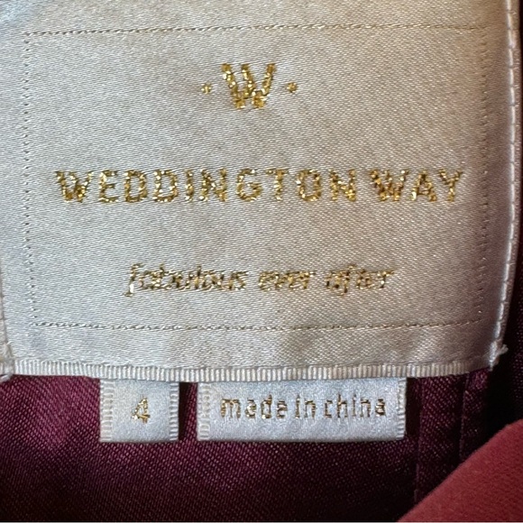 Weddington Way Cora Maxi Dress in Cabernet, Size 4 - Picture 7 of 10